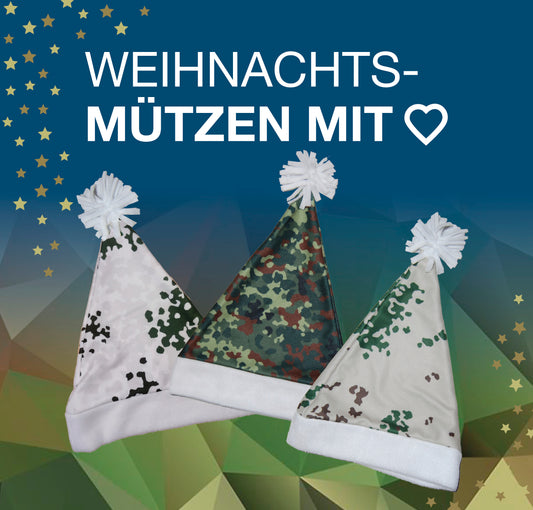 Weihnachtsmütze mit Herz