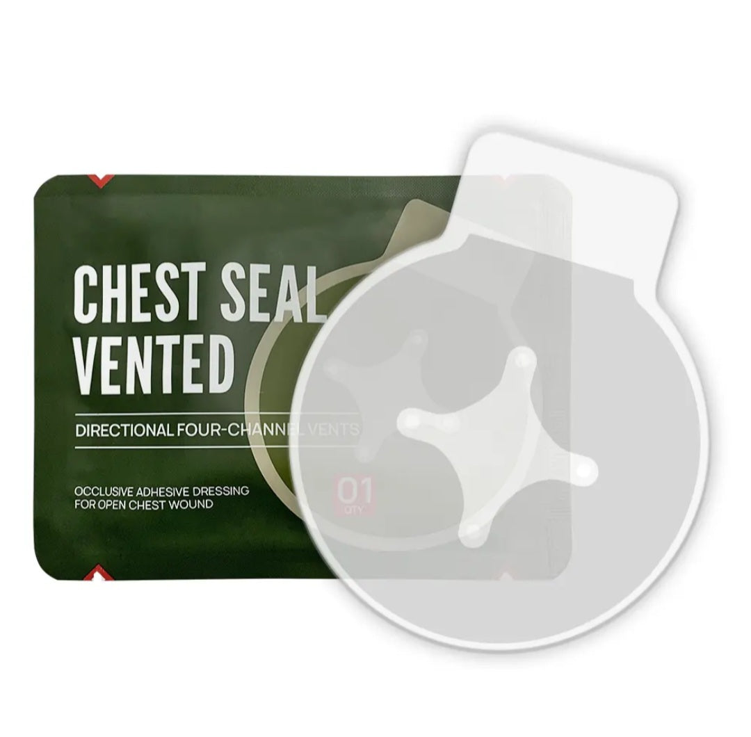 2x ChestSeal Greendevil + 1x Entlastungspunktionsnadel