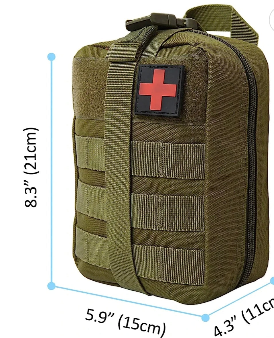 IFAK Tasche grün 10x