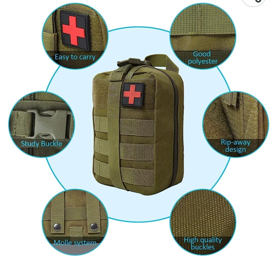 IFAK Tasche grün 10x